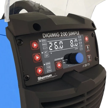Sherman DIGIMIG 200 SIMPLE + przyłbica V7a gratis